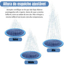 Piscina Pet com Chafariz 3 em 1 Refrescante