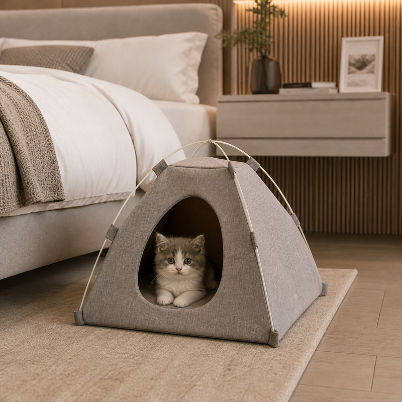 Cabana Pet 3 em 1 Cama Toca Barraca