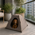 Cabana Pet 3 em 1 Cama Toca Barraca