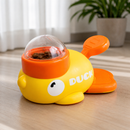 Dispensador Interativo Pet 2 em 1 Pato Amarelo
