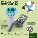Pá Higiênica para Gatos 2 em 1 Limpeza Fácil