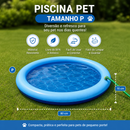Piscina Pet com Chafariz 3 em 1 Refrescante