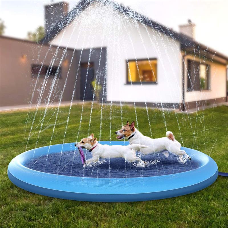 Piscina Pet com Chafariz 3 em 1 Refrescante