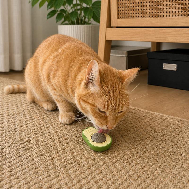 Brinquedo Abacate com Catnip