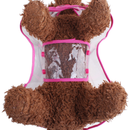 Capa de Chuva Pet Impermeável Proteção Cachorro Grande Médio Pequeno Porte Passeio Chuva LR-0180