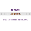 Cercado Pet para Cachorro Ajustável 100% Aço Até 12 Módulos 40x40cm