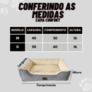 Caminha Para  Reforçada Luxo Pelucia Confort