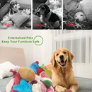 Kit 10/6 Brinquedos Mordedores Cachorro Filhote Anti-stress Pet Ranger os dentes Limpeza da boca