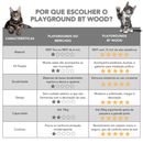 Parque Gato REFORÇADO 4pçs Prateleiras Com Carpete Antiderrapante Já Montado Playground Gato Parede