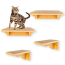 Parque Gato de Parede Reforçado Kit 4 peças