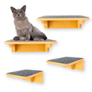Parque Gato de Parede Reforçado Kit 4 peças