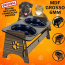 Comedouro Elevado para Cães e Gatos com Tampas | Mais Conforto na Alimentação