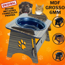 Comedouro Elevado para Cães e Gatos com Tampas | Mais Conforto na Alimentação