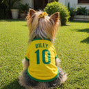 Roupinha Pet Brasil Personalizada